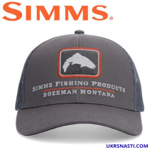 Кепка Simms Double Haul Icon Trucker Slate